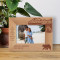 Adventure No Matter What Happens Travel Gives You A Story To Tell Personalized Wooden Frame-6" x 4" Brown Horizontal