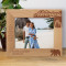 Adventure No Matter What Happens Travel Gives You A Story To Tell Personalized Wooden Frame-10" x 8" Brown Horizontal