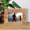 Don't Wait For A Vacation To Enjoy Life Personalized Wooden Frame-6" x 4" Brown Horizontal