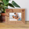 Travel Gives You A Story To Tell Personalized Wooden Frame-5" x 3 1/2" Brown Horizontal