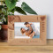 Travel Gives You A Story To Tell Personalized Wooden Frame-6" x 4" Brown Horizontal