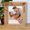 Travel Gives You A Story To Tell Personalized Wooden Frame 8" x 10" Brown (Vertical)