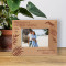 Start To Enjoy Now Today Wherever You Are Personalized Wooden Frame-5" x 3 1/2" Brown Horizontal