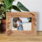 Start To Enjoy Now Today Wherever You Are Personalized Wooden Frame-6" x 4" Brown Horizontal
