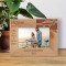 Vacation Time A Wise Man Travels To Discover Himself Personalized Wooden Frame-6" x 4" Brown Horizontal