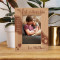 My 1st Father's Day Thank You For All The Cuddles And Smiles And Love Personalized Wooden Frame 4" x 6" Brown (Vertical)