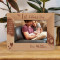 My 1st Father's Day Thank You For All The Cuddles And Smiles And Love Personalized Wooden Frame-7" x 5" Brown Horizontal