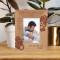 It's An Ongoing Joy Being A Dad Personalized Wooden Frame 3 1/2" x 5" Brown (Vertical)