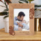 It's An Ongoing Joy Being A Dad Personalized Wooden Frame-5" x 7" Brown (Vertical)