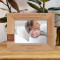 To The World's Greatest Dad From The World's Greatest Kids Hope You Have On Personalized Wooden Frame-7" x 5" Brown Horizontal