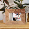 I Know I'm A Little But I Also Know I Have The Best Dad Ever Personalized Wooden Frame-5" x 3 1/2" Brown Horizontal