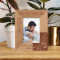 Thanks For All The Fun Times We've Shared Together Personalized Wooden Frame 3 1/2" x 5" Brown (Vertical)
