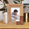 Thanks For All The Fun Times We've Shared Together Personalized Wooden Frame 4" x 6" Brown (Vertical)