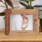 Fathering Is Not Something Perfect Men Do But Something That Perfects The Men Personalized Wooden Frame-7" x 5" Brown Horizontal
