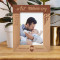 I Know I Have The Best Dad Ever Personalized Wooden Frame-5" x 7" Brown (Vertical)