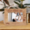 It's An Ongoing Joy Being A Dad Personalized Wooden Frame-6" x 4" Brown Horizontal