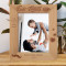 It's An Ongoing Joy Being A Dad Personalized Wooden Frame 8" x 10" Brown (Vertical)