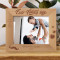 It's An Ongoing Joy Being A Dad Personalized Wooden Frame-10" x 8" Brown Horizontal
