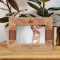 Out Of All The Dads In The World I Think We Got The Best One! Personalized Wooden Frame-6" x 4" Brown Horizontal