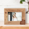 Happy 1st Mother's Day Personalized Wooden Frame-6" x 4" Brown Horizontal