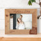 Happy 1st Mother's Day Personalized Wooden Frame-7" x 5" Brown Horizontal