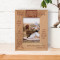 Best Mom Ever Personalized Wooden Frame 3 1/2" x 5" Brown (Vertical)