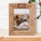 Best Mom Ever Personalized Wooden Frame-5" x 7" Brown (Vertical)
