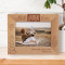 Best Mom Ever Personalized Wooden Frame-7" x 5" Brown Horizontal