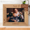 When You Became A Mom, You Become Even More Beautiful Personalized Wooden Frame-10" x 8" Brown Horizontal