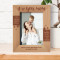 I Love You Mom You Are An Example To Follow Personalized Wooden Frame-5" x 7" Brown (Vertical)