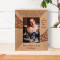 Your Baby Brought With You A Range Of Colors So You Can Continue To Paint Your Life Personalized Wooden Frame 3 1/2" x 5" Brown (Vertical)