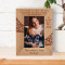Your Baby Brought With You A Range Of Colors So You Can Continue To Paint Your Life Personalized Wooden Frame 4" x 6" Brown (Vertical)