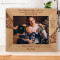 Your Baby Brought With You A Range Of Colors So You Can Continue To Paint Your Life Personalized Wooden Frame-10" x 8" Brown Horizontal