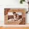 Being A Mother Is Not An Easy Task However You Do It In A Wonderful Way Personalized Wooden Frame-6" x 4" Brown Horizontal