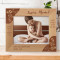 Being A Mother Is Not An Easy Task However You Do It In A Wonderful Way Personalized Wooden Frame-10" x 8" Brown Horizontal