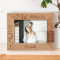 My 1st Mother's Day Personalized Wooden Frame-7" x 5" Brown Horizontal