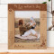 I Know I'm Little But I Also Know I Have The Best Mom Ever Personalized Wooden Frame 8" x 10" Brown (Vertical)