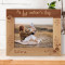 I Know I'm Little But I Also Know I Have The Best Mom Ever Personalized Wooden Frame-10" x 8" Brown Horizontal