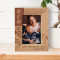 Being A First-Time Mother Is The Most Wonderful Thing That Can Happen In Life Personalized Wooden Frame 4" x 6" Brown (Vertical)