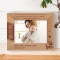Your Days Will Be Illuminated By The Presence Of That Beautiful Baby That Is The Reason For Your Happines Personalized Wooden Frame-7" x 5" Brown Horizontal
