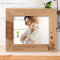 Your Days Will Be Illuminated By The Presence Of That Beautiful Baby That Is The Reason For Your Happines Personalized Wooden Frame-10" x 8" Brown Horizontal