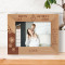 When You Became A Mom You Become Even More Beautiful Personalized Wooden Frame-7" x 5" Brown Horizontal
