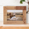 You Are An Example to Follow, A Fighter In Every Sense Of Expression Personalized Wooden Frame-7" x 5" Brown Horizontal