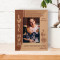 I'm Gonna Be A Pretty Great Human Because I Have A Pretty Great Mommy Personalized Wooden Frame 3 1/2" x 5" Brown (Vertical)