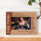 I'm Gonna Be A Pretty Great Human Because I Have A Pretty Great Mommy Personalized Wooden Frame-6" x 4" Brown Horizontal