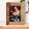 I'm Gonna Be A Pretty Great Human Because I Have A Pretty Great Mommy Personalized Wooden Frame-5" x 7" Brown (Vertical)