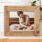 Love Is A Wonderful Feeling, And Now You Are Discovering Another Kind Of Love Personalized Wooden Frame-10" x 8" Brown Horizontal