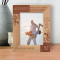 Grandpas Bring A Little Wisdom, Happiness, Warmth & Love To Every Life They Touch Personalized Wooden Frame 5" x 7" Brown (Vertical)