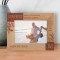 Grandpas Bring A Little Wisdom, Happiness, Warmth & Love To Every Life They Touch Personalized Wooden Frame-7" x 5" Brown Horizontal