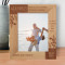 Grandpas Bring A Little Wisdom, Happiness, Warmth & Love To Every Life They Touch Personalized Wooden Frame 8" x 10" Brown (Vertical)